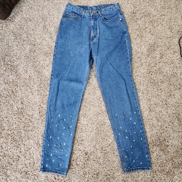 Paradise Bay Sportswear Denim Jeans and Matching Vest Size 12 - Picture 9 of 12